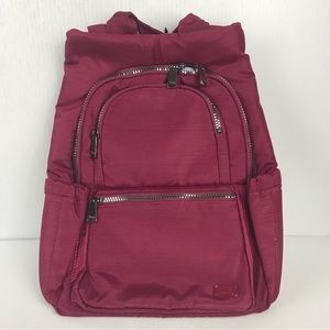 NWT Lug Red Infinity Collection Hatchback Backpack